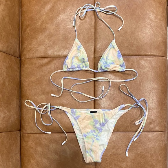 Triangl Avah Tie Dye Bikini XXS - Picture 2 of 7